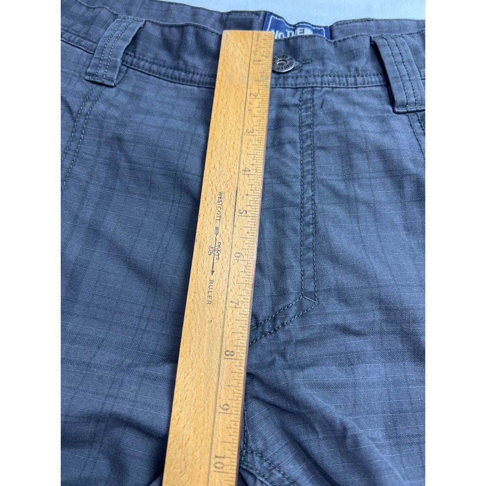 The North Face Cargo Shorts Mens 34 Gray Plaid Hiking Outdoor Gorpcore A15 - Picture 7 of 16